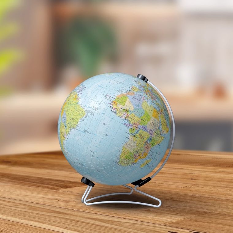 Ravensburger, Globus, puzzle 3D, 540 elementów