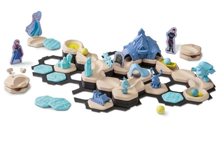 Ravensburger, GraviTrax Junior, Kraina Lodu, zestaw startowy