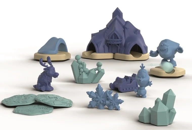 Ravensburger, GraviTrax Junior, Kraina Lodu, zestaw uzupełniający