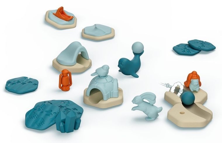 Ravensburger, GraviTrax Junior, Lodowa Przygoda, zestaw uzupełniający