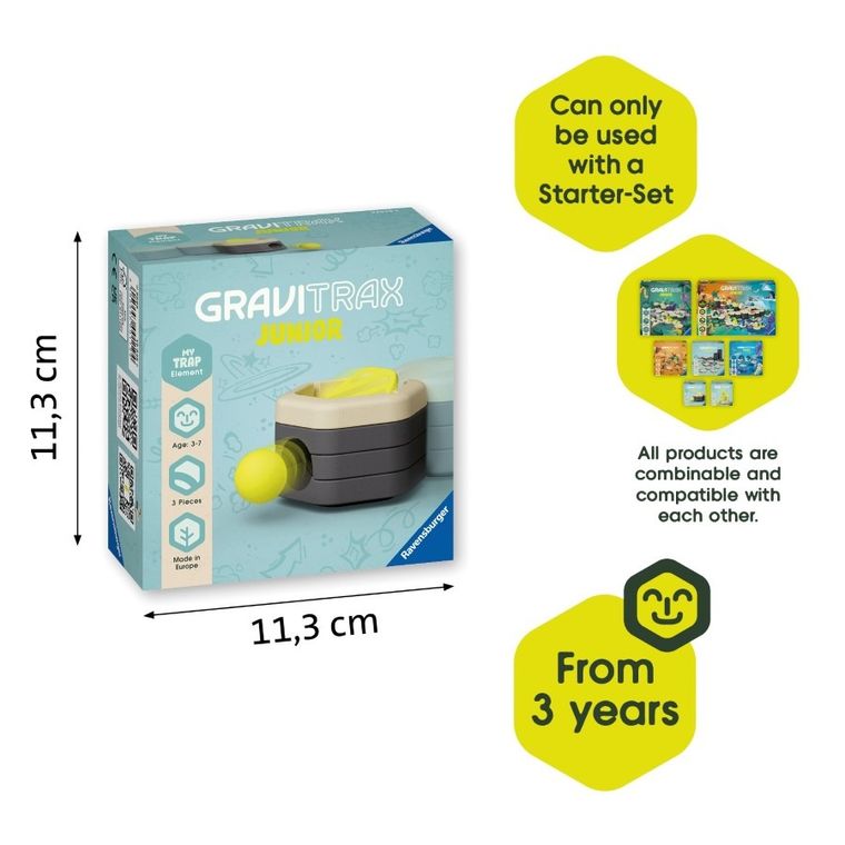 Ravensburger, GraviTrax Junior, Zapadnia, zestaw uzupełniający