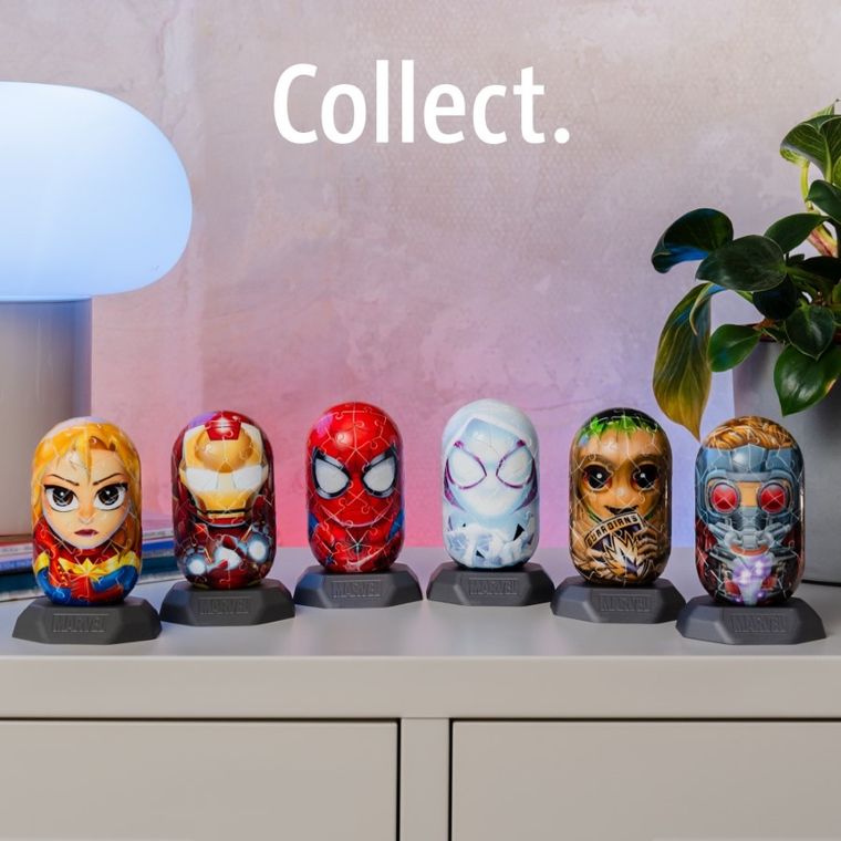 Ravensburger, Hylkies, Groot, puzzle 3D, 56 elementów