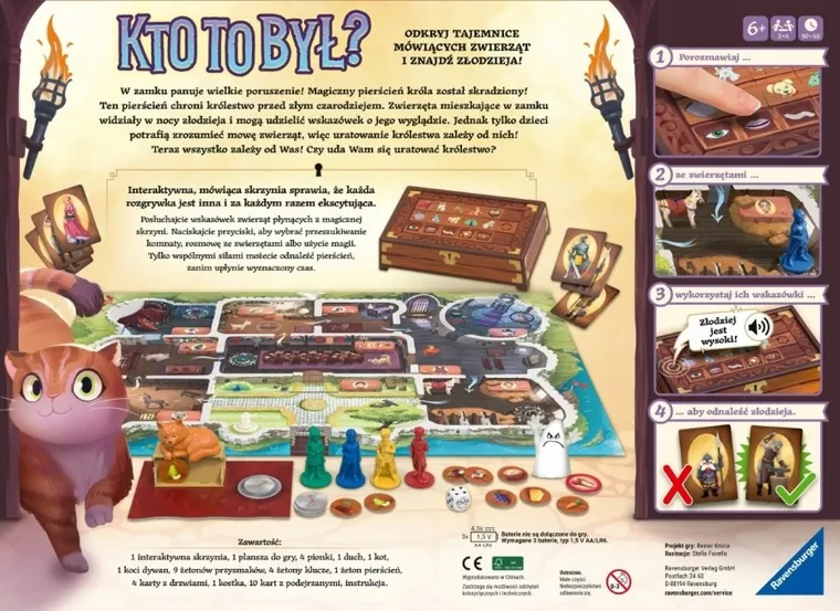 Ravensburger, Kto to był? interaktywna gra familijna