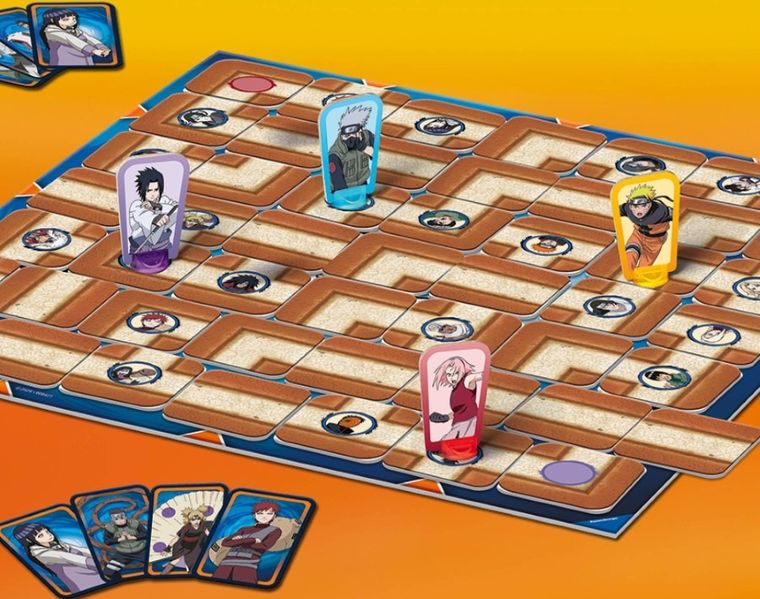 Ravensburger, Labyrinth Naruto, gra familijna