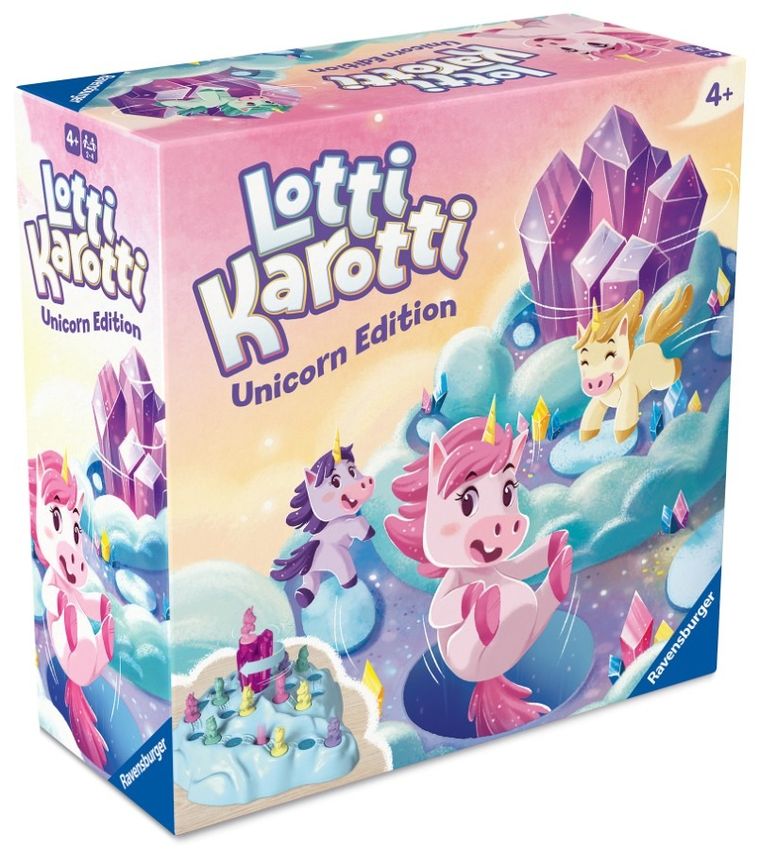 Ravensburger, Lotti Karotti, Unicorn, gra zręcznościowa