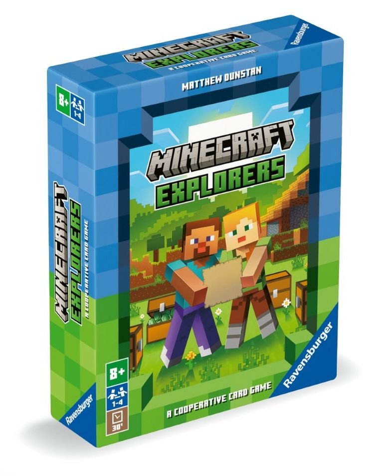 Ravensburger, Minecraft, Explorers, gra karciana