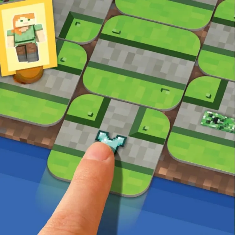 Ravensburger, Minecraft, Labyrinth, gra familijna