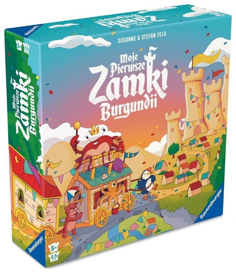 Ravensburger, Moje Pierwsze Zamki Burgundii, gra familijna
