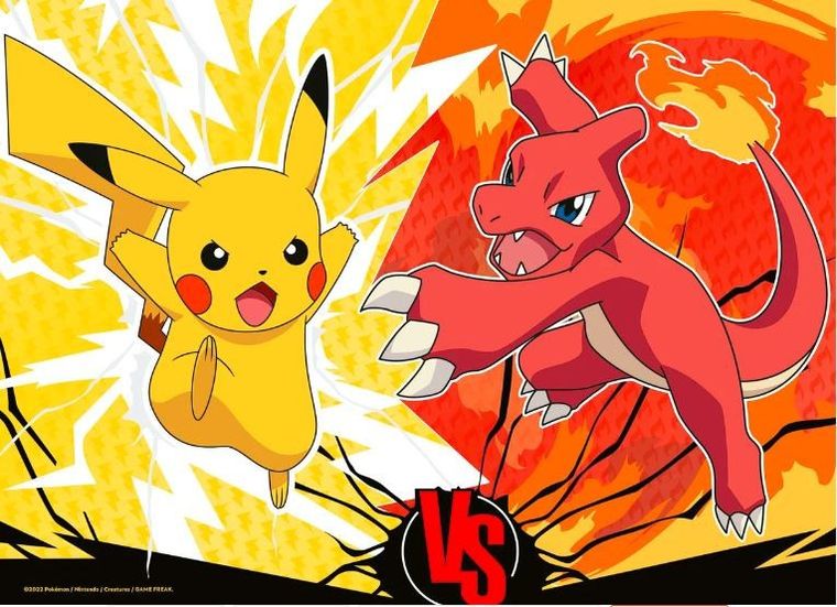 Ravensburger, Pokemon, puzzle, 4-100 elementów