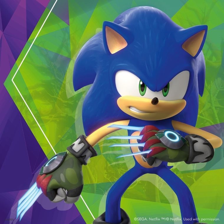 Ravensburger, Sonic Prime, puzzle 2D, 3-49 elementów