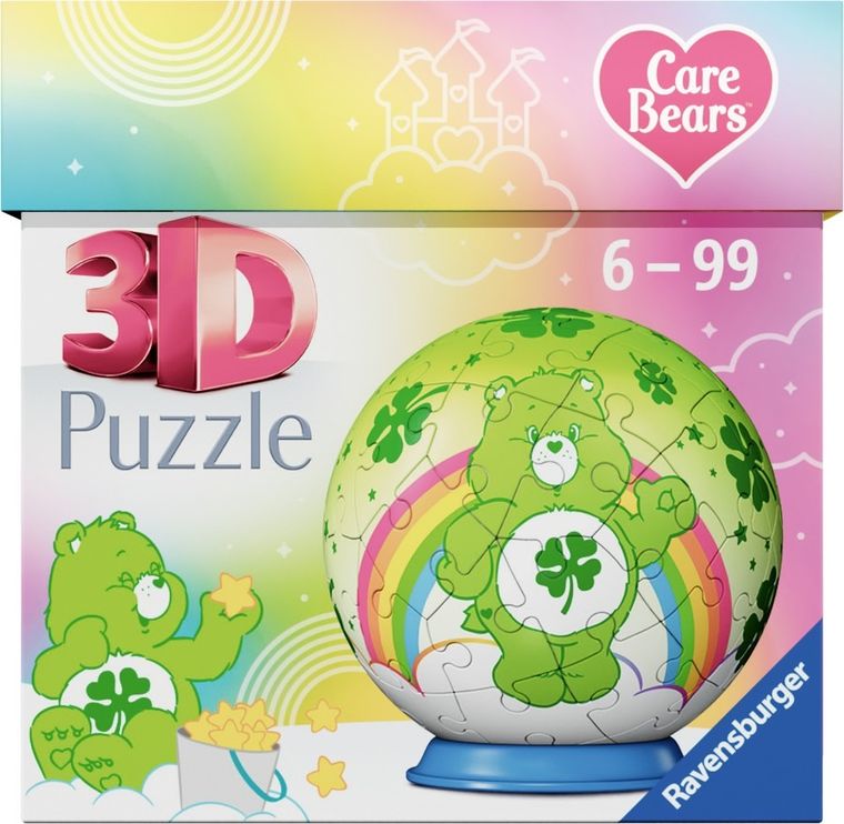Ravensburger, Troskliwe Misie 3, Kula, puzzle 3D, 54 elementy