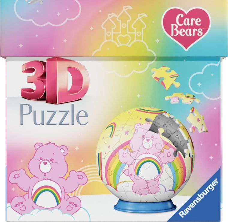 Ravensburger, Troskliwe Misie, Kula, puzzle 3D, 54 elementy