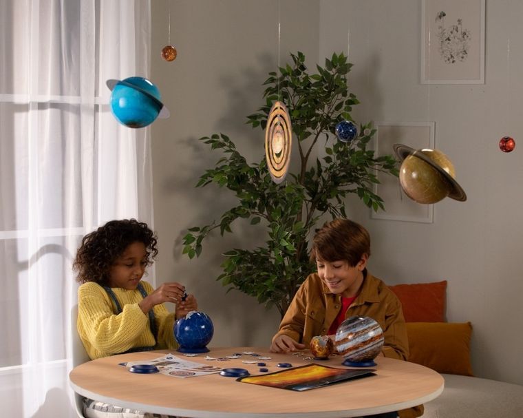Ravensburger, Układ planet, puzzle 3D, 522 elementy