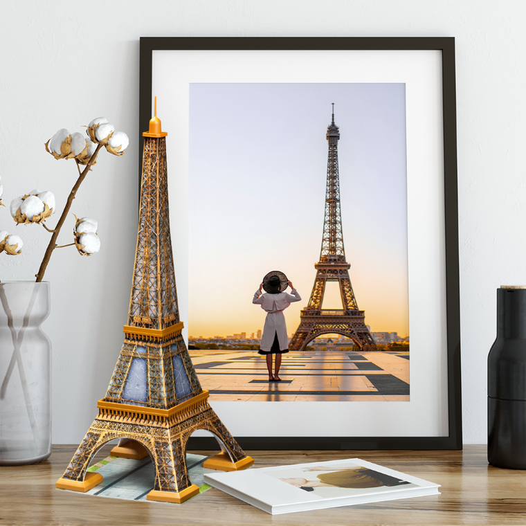 Ravensburger, Wieża Eiffla, puzzle 3D, 216 elementów