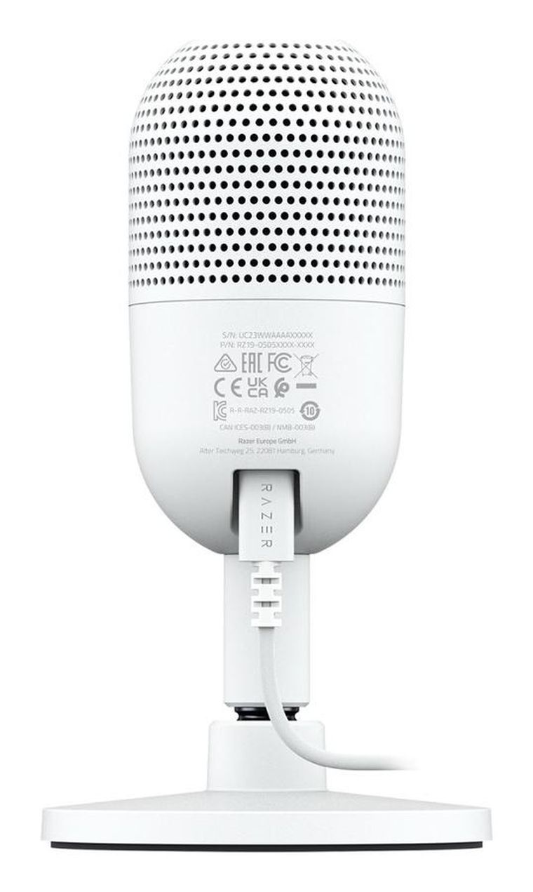 Razer, Seiren V3 Mini, mikrofon, biały