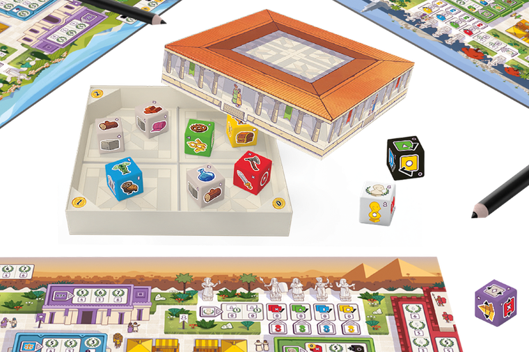 Rebel, 7 Cudów Świata: gra kościana