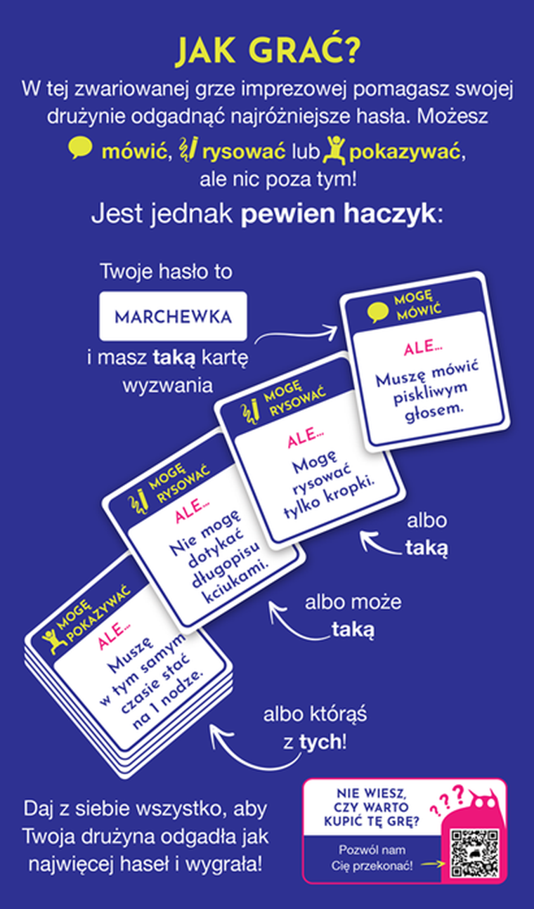 Rebel, Co z Tobą? Kalambury, gra towarzyska