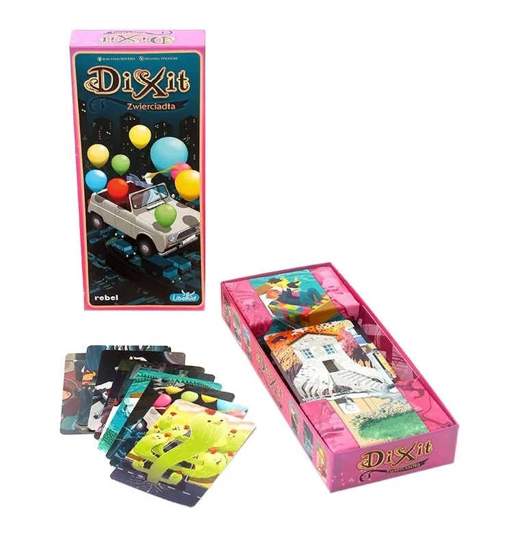 Rebel, Dixit 10: Zwierciadła, dodatek, gra towarzyska