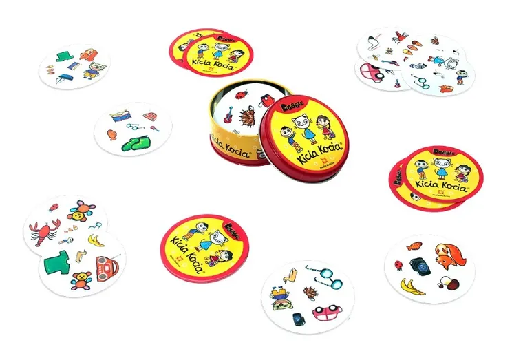 Rebel, Dobble, Kicia Kocia, gra familijna