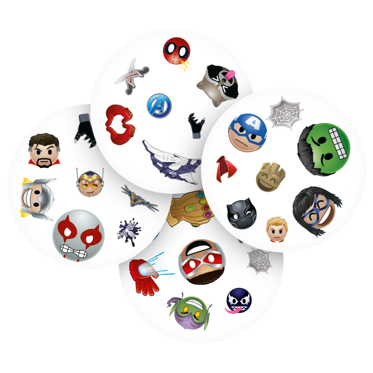 Rebel, Dobble, Marvel Emoji, gra familijna