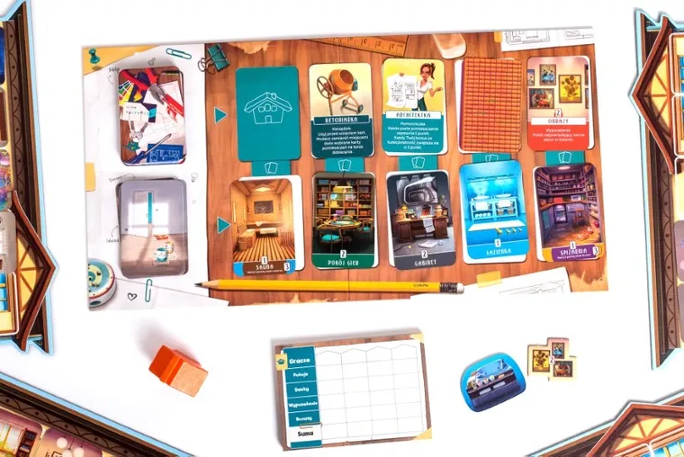 Rebel, Domek, gra familijna