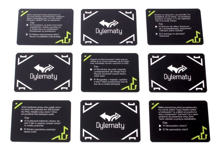 Rebel, Dylematy, gra towarzyska