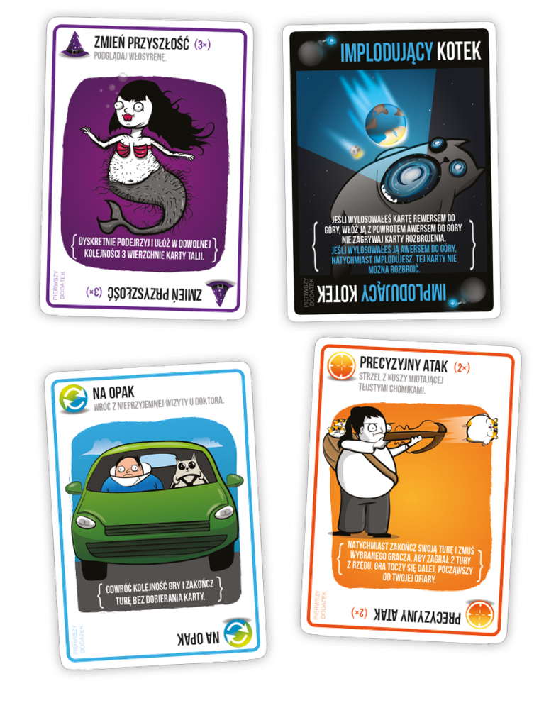 Rebel, Eksplodujące Kotki: Implodujące Kotki, dodatek do gry