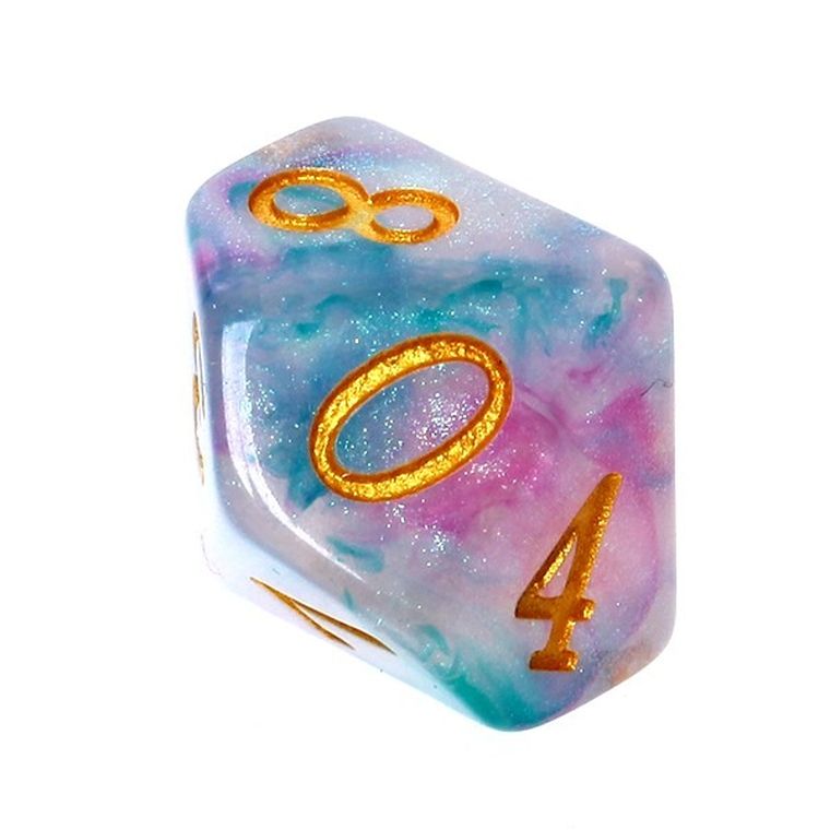 Rebel, komplet kości, akrylowe, Esencja Magii