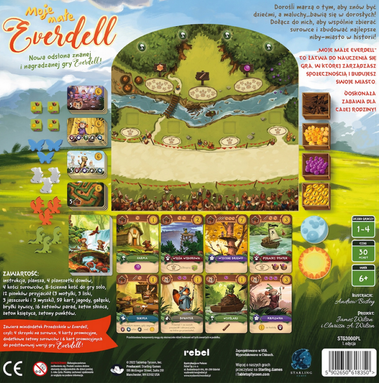 Rebel, Moje małe Everdell, gra planszowa