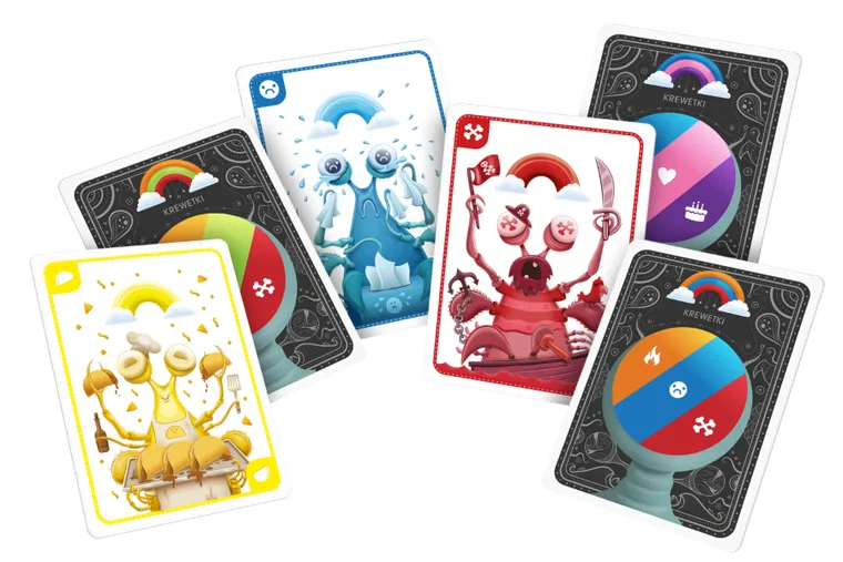 Rebel, Mordercze krewetki, gra karciana