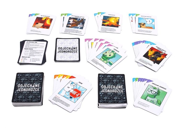 Rebel, Odjechane Jednorożce, gra karciana