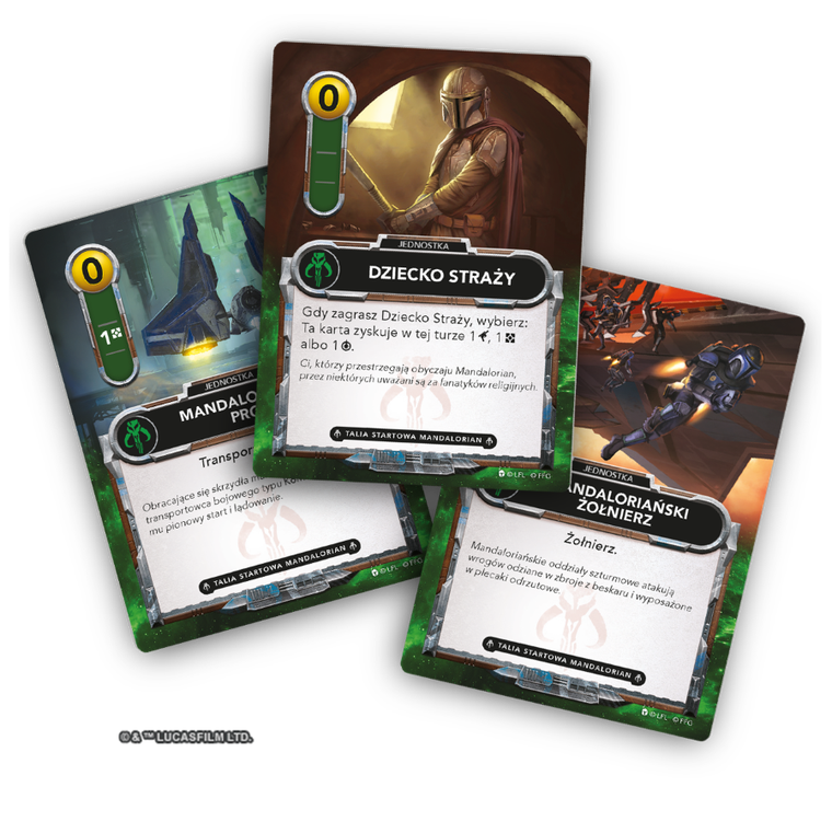 Rebel, Star Wars: The Deckbuilding Game, Mandalorianie, dodatek do gry