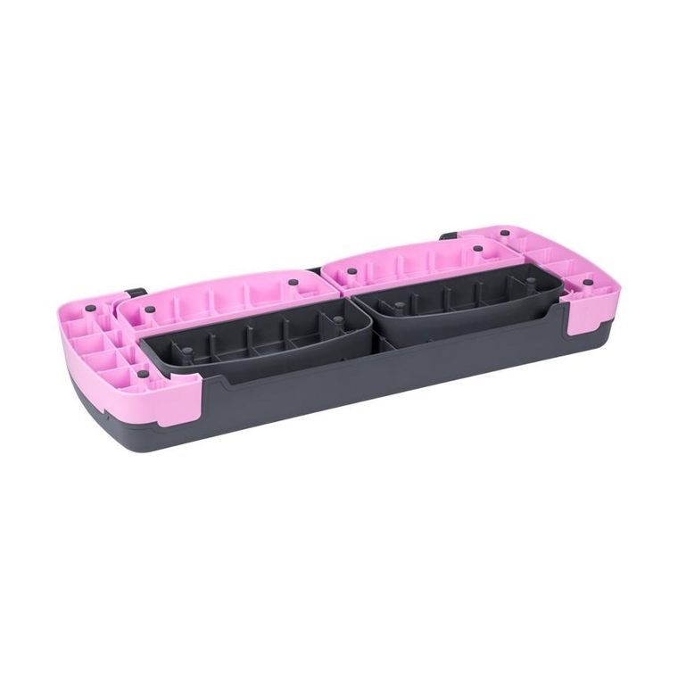 Rebel, step do aerobiku i ćwiczeń fitness, 3 stopnie, szaro-fioletowy, 78 cm, RBA-3225-PU