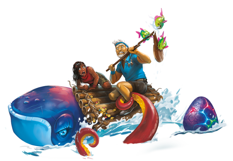 Rebel, Survive the Island: Potwory, dodatek do gry