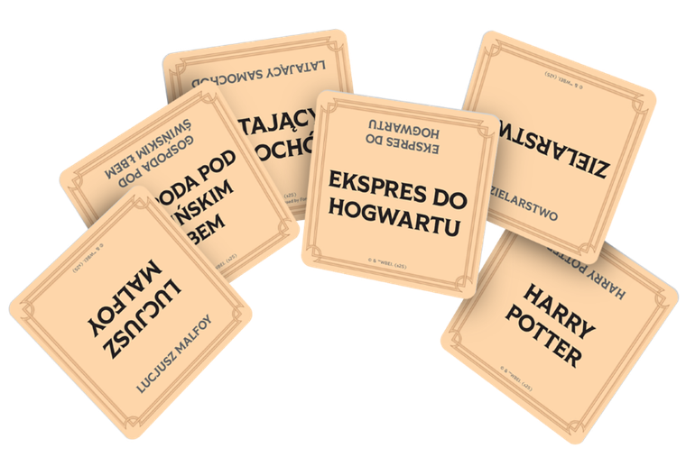 Rebel, Tajniacy: Powrót do Hogwartu, gra towarzyska
