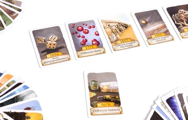 Rebel, Timeline, Nauka i odkrycia, gra karciana