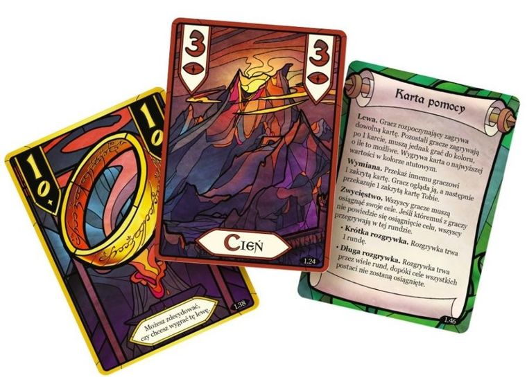 Rebel, Władca Pierścieni, Drużyna pierścienia, gra karciana