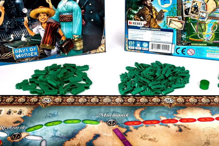 Rebel, Wsiąść do pociągu: Dookoła świata, gra familijna