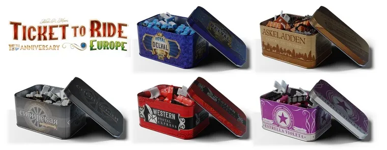 Rebel, Wsiąść do Pociągu: Europa - 15. rocznica, gra familijna