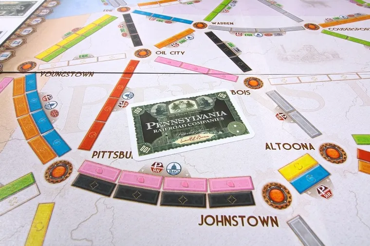 Rebel, Wsiąść do Pociągu: Zjednoczone Królestwo, Pensylwania, dodatek, gra familijna