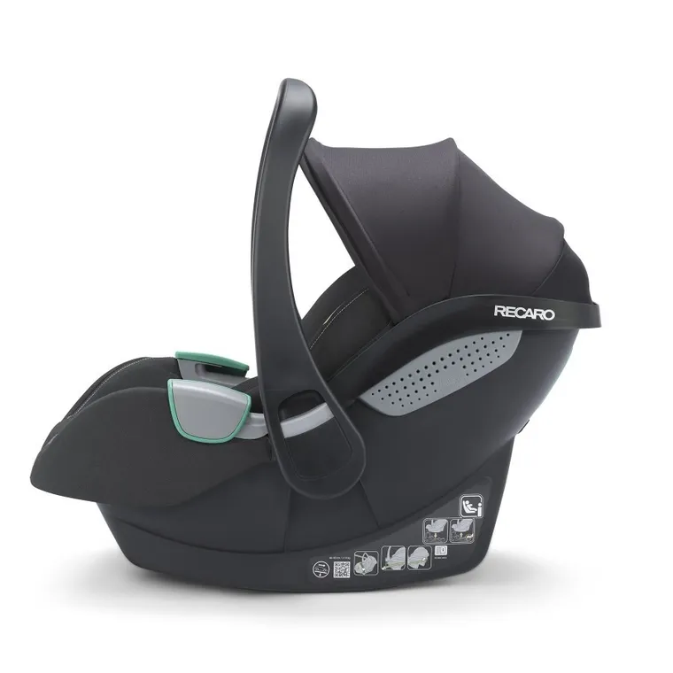 Recaro, Avan, I-size, fotelik samochodowy, Fibre Black, 40-83 cm