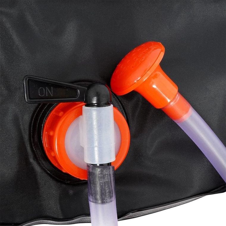 RedCliffs, prysznic kempingowy, solarny, czarny, 15 l