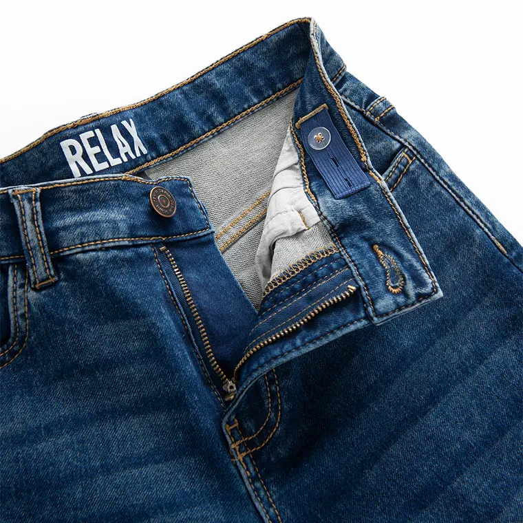 Regulowane spodnie jeansowe o kroju relax Cool Club