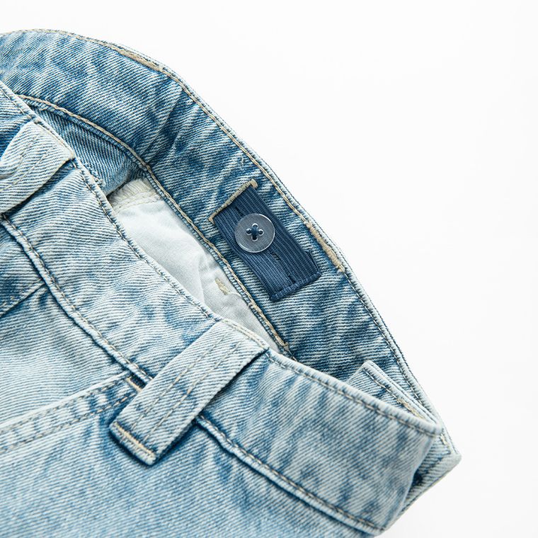 Regulowane spodnie jeansowe wide leg Cool Club