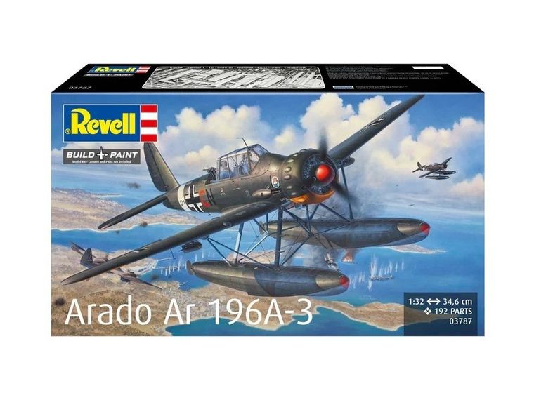Revell, Arado Ar196A-3, model do składania, 1:32