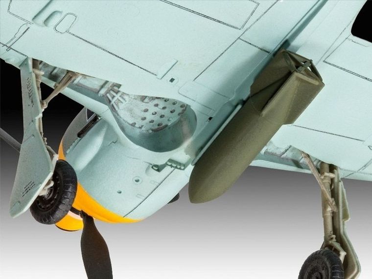 Revell, Focke Wulf Fw190 F-8, model do sklejania, 1:72