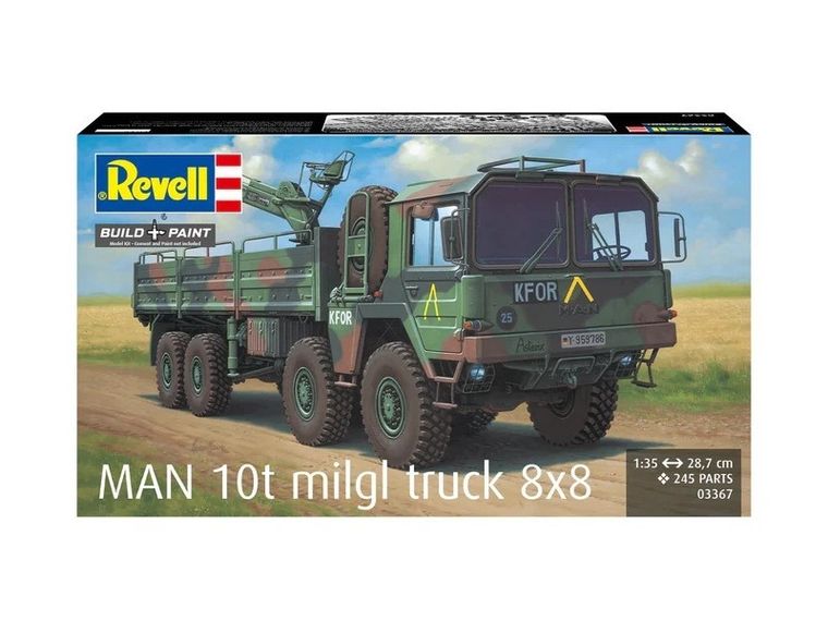 Revell, Man 10t milgl 88, model pojazdu do składania, 1:35