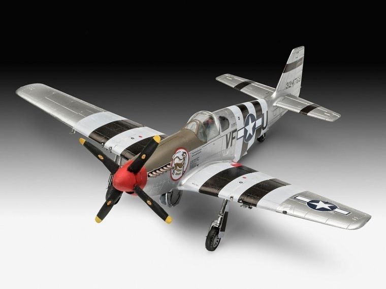 Revell, P-51B Mustang, model do sklejania, 1:72