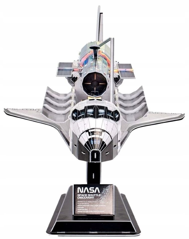 Revell, Prom kosmiczny Discovery, puzzle 3D, 126 elementów