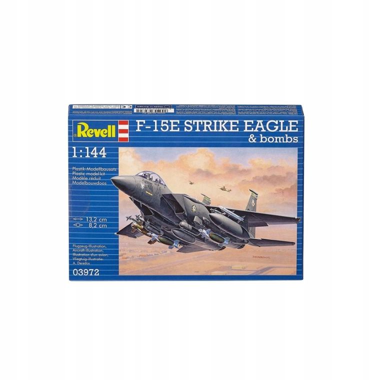 Revell, Samolot F-15E Strike Eagle & Bombs, model do sklejania
